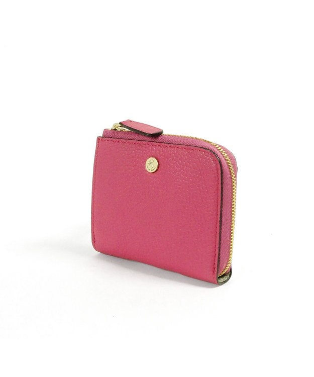 PELLE BORSA L字ファスナーミニ財布 Mano Goods マーノグッズ 4728 ピンク