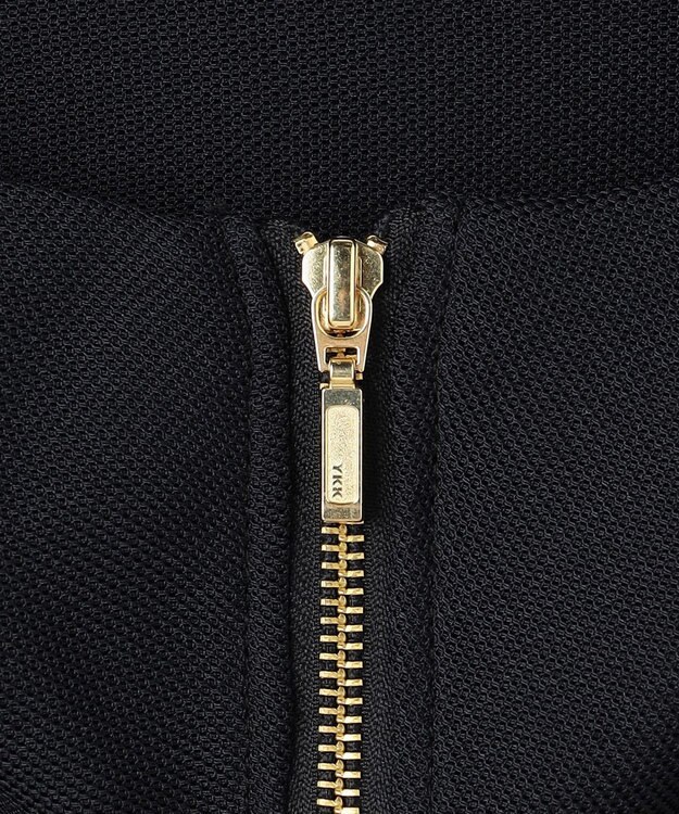 ANY L メッシュブルゾン ブラック