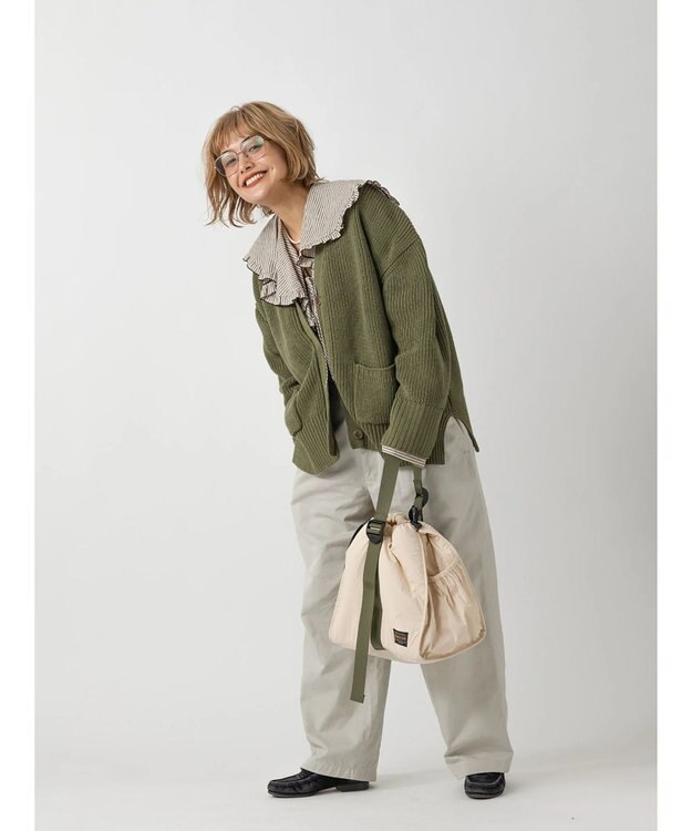 CRAFT STANDARD BOUTIQUE ＜PENDLETON × MARIE INABA＞ DRAW 2WAY BAG Off White