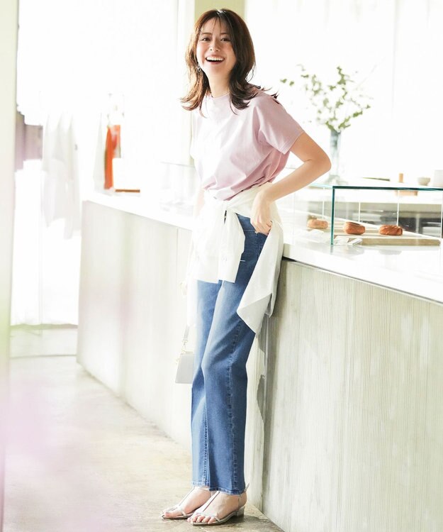 ANY SIS シアーダブルポケット シャツ オフ