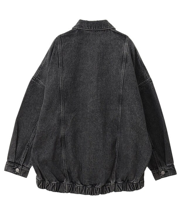 Green Parks ＢＩＧシルエットＧジャン Black