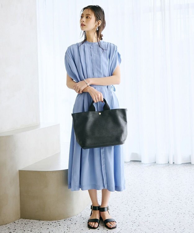 TOPKAPI 【Breath TOPKAPI】SCOTCH GRAIN スコッチグレイン プレーン トートバッグ L ブラック