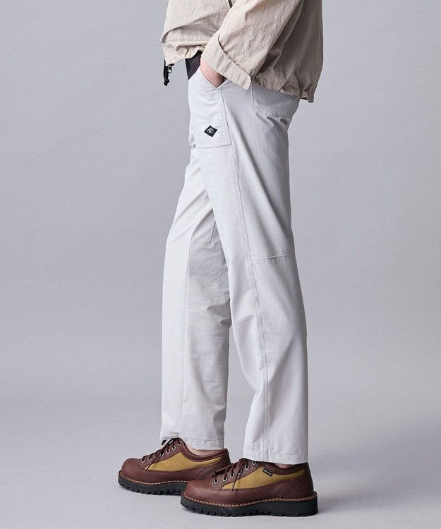 JOSEPH ABBOUD MOUNTAIN 【2WAYストレッチ/ECO撥水性】2WAYストレッチジャガードパンツ ライトグレー系