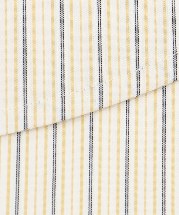 J.PRESS LADIES 【洗える】ハイネック フリル デコカラー 付け襟 イエロー系1