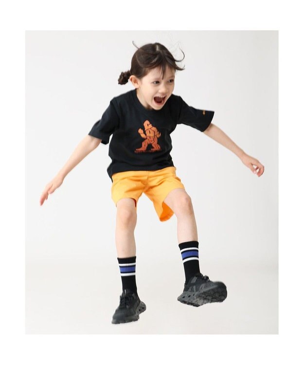 Columbia Columbia/ 【KIDS】ラプードルパスショートスリーブTシャツ /コロンビア Black、 Living Legend