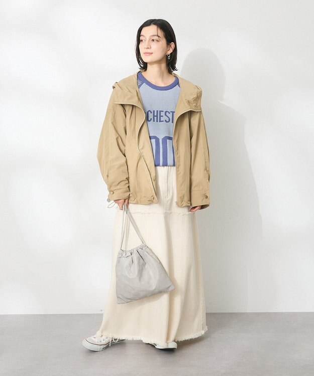 CRAFT STANDARD BOUTIQUE ドルマンコクーンマウンテンパーカー Beige