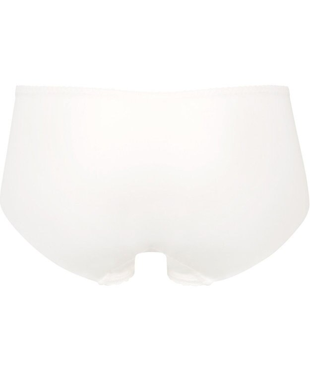 Wing ペアショーツ【重力に負けないバストケアBra】裾はフリーカッティング　はきこみ丈あさめ　ウイング／ワコール　KF2408 アイボリー