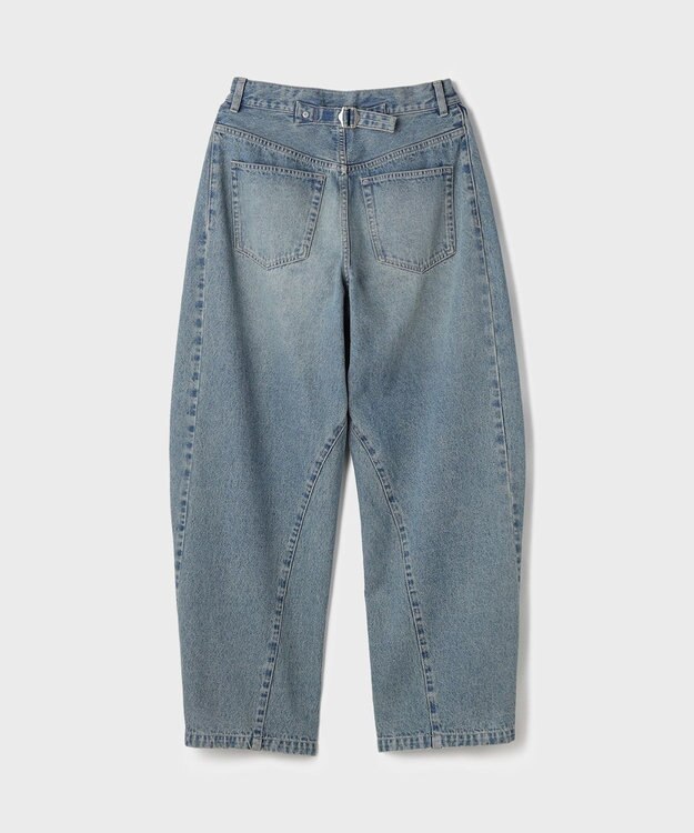 GRACE CONTINENTAL ラップ2wayデニムパンツ ブルー