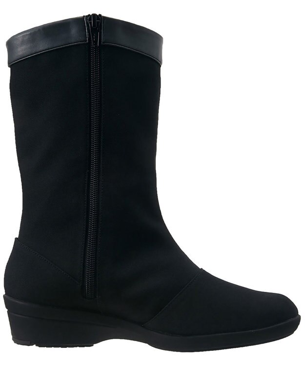 ASICS WALKING ペダラウォーキングシューズ 3E ヒール高3.5cm ブラック系