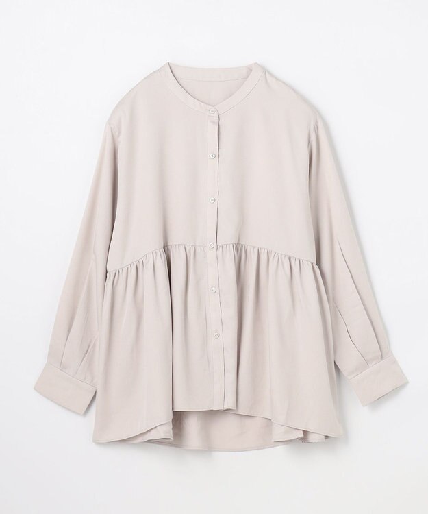 ANY エニィファンクションペプラムブラウス エクリュ