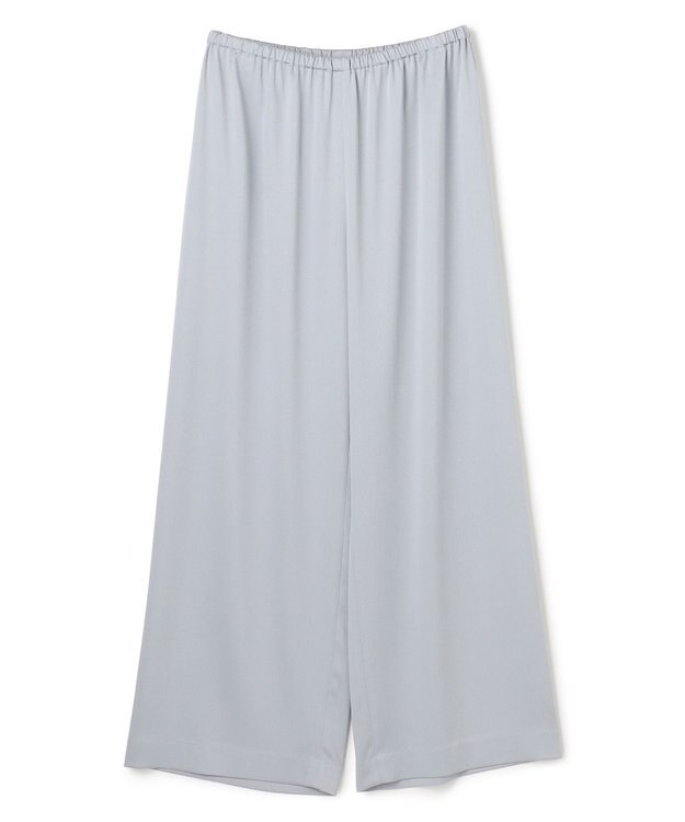 BEIGE， 【洗える】LLOYD / ハンマーサテンイージーワイドパンツ Dull Blue