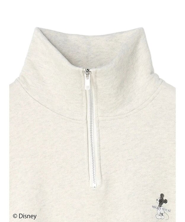 CRAFT STANDARD BOUTIQUE 【Ｄｉｓｎｅｙ】Ｈａｌｆ　Ｚｉｐ　Ｓｗｅａｔ Oatmeal