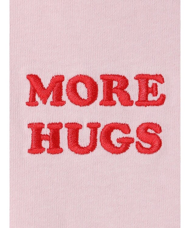 Green Parks ワンポイント刺繍タックＴシャツ Pink