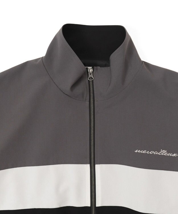 WEGO TRスタンドブルゾン ダークグレー