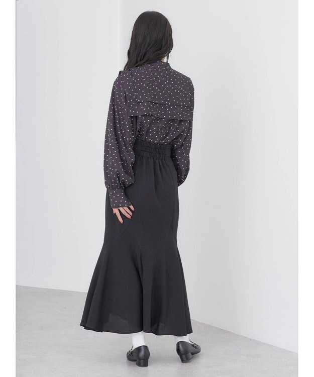 earth music&ecology ２ＷＡＹ衿ブラウス Dot