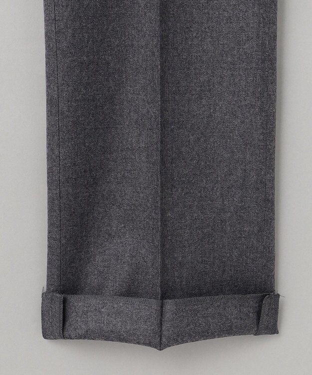 GOTAIRIKU 【尾州】サキソニーストレッチ パンツ＿1タック ライトグレー系