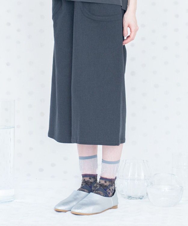 COQ フワリ シアーラメソックス ブラック