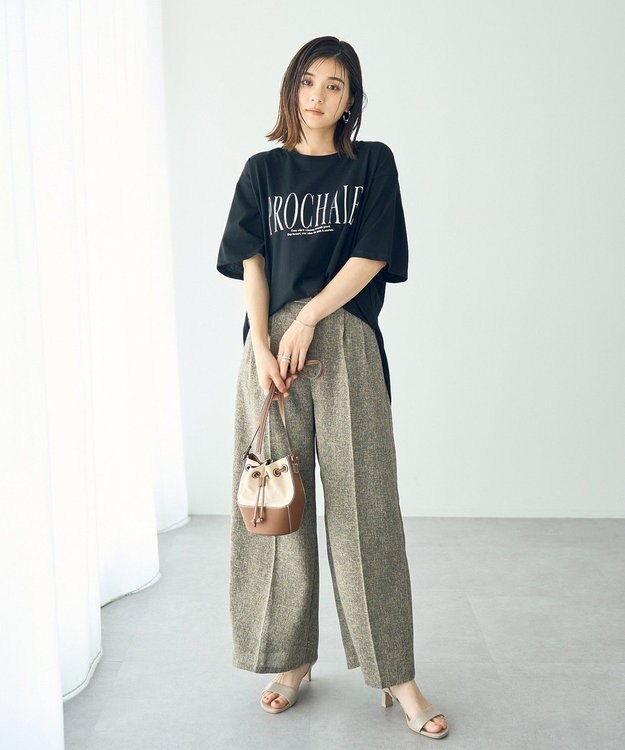 YECCA VECCA 【UVカット】ロゴBIGTee Black