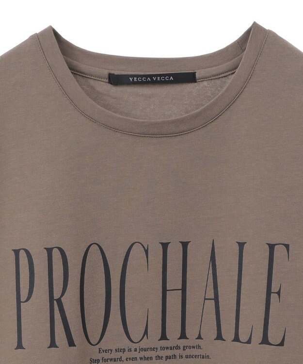 YECCA VECCA 【UVカット】ロゴBIGTee Khaki