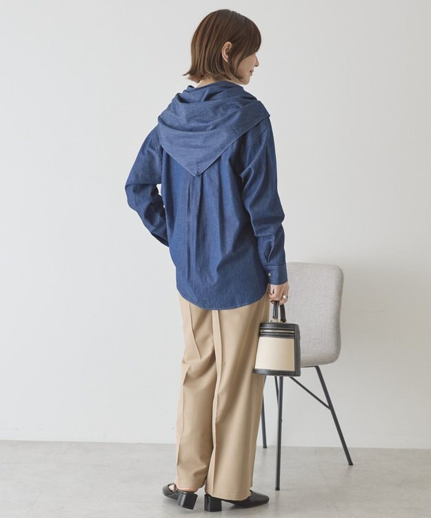 AMERICAN HOLIC スカーフセットデニムシャツ One Wash