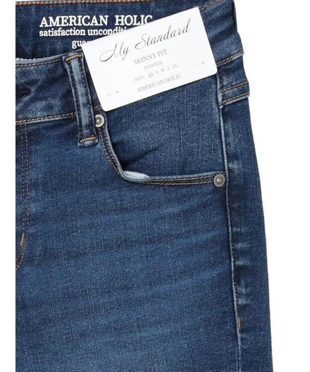 AMERICAN HOLIC スキニーフィットデニム Indigo