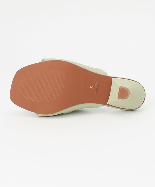 TOCCA CUSHION RIBBON SANDALS サンダル ライトグリーン系