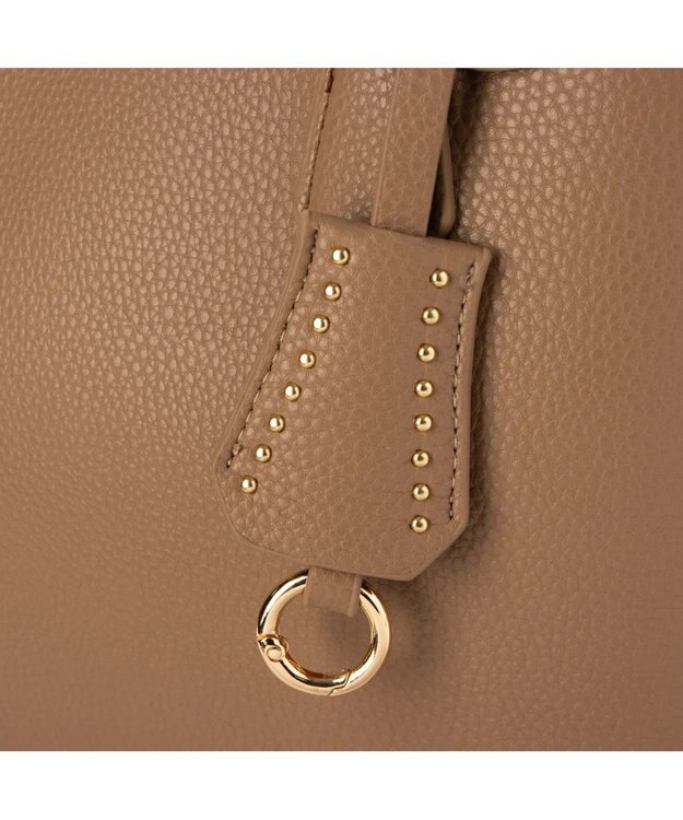 UNBILLION カシュカシュ cachechche / セパレートカラーパーテーショントート オークベージュ