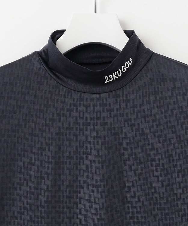 23区GOLF 【MEN】【吸水速乾・UV】３０ｄエンボスプリント インナーカットソー ネイビー系5