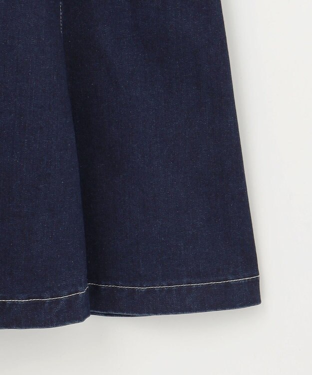 ANY SIS 【洗える】ストレッチライトデニム ワンピース インディゴ