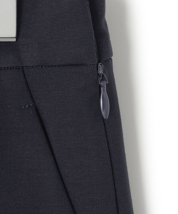 23区 【セットアップ対応/洗える】ストレッチポンチ スカート ネイビー系