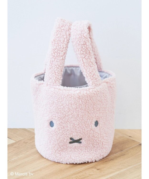 Green Parks ｍｉｆｆｙ／ボアフェイスバッグ Pink