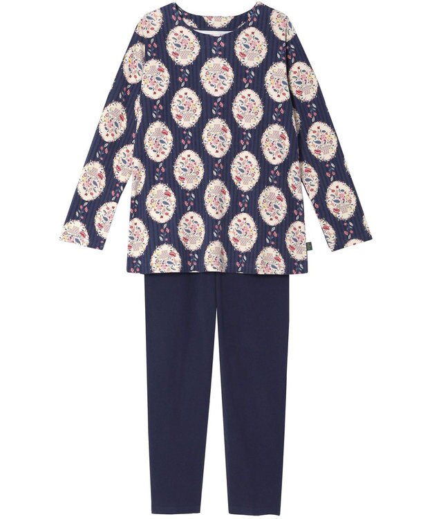 【新品】ワコール/ミントンMINTON　あったか素材中綿入りパジャマ（LL) imgrc0088976618.gif