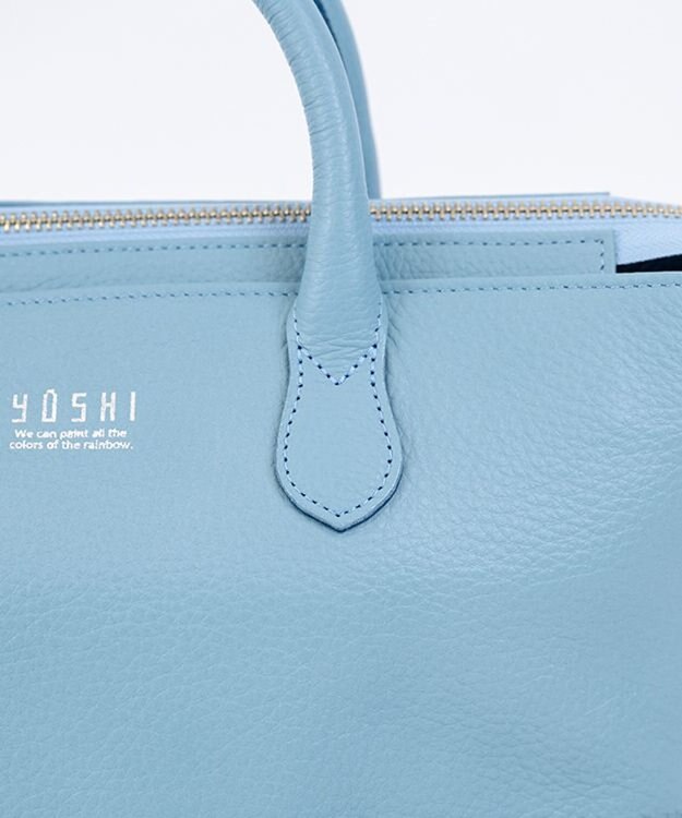 YUSHI EPICE-2WAY HANDBAG ハンドバッグ ショルダーバッグ 2WAY ライトブルー