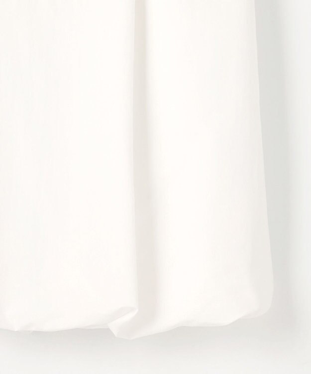 #Newans 【撥水】ソフトボリュームバルーンスカート ホワイト