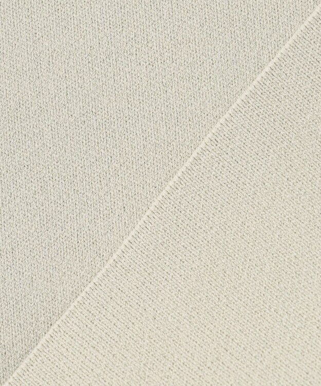 uncrave 【洗える】スムースニット スウェット風プルオーバー（uncrave WHITE） ミントグレー