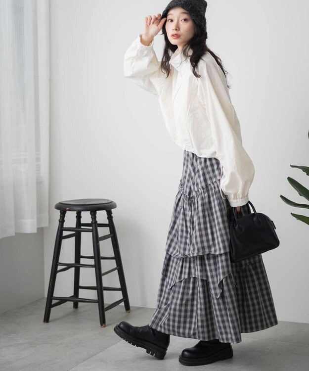 WEGO ナイロントラックブルゾン ホワイト