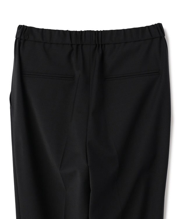 BEIGE， CELEST / ウエストゴム イージーストレートパンツ Black