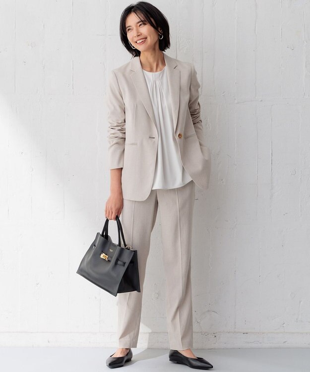 23区 【VIOLAd'ORO】イタリアンWフェイスレザー トートバッグ ブラック系