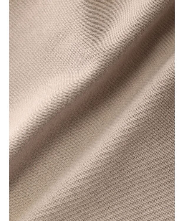 Green Parks 冷っとすずやか　袖広チュニック Gray Beige