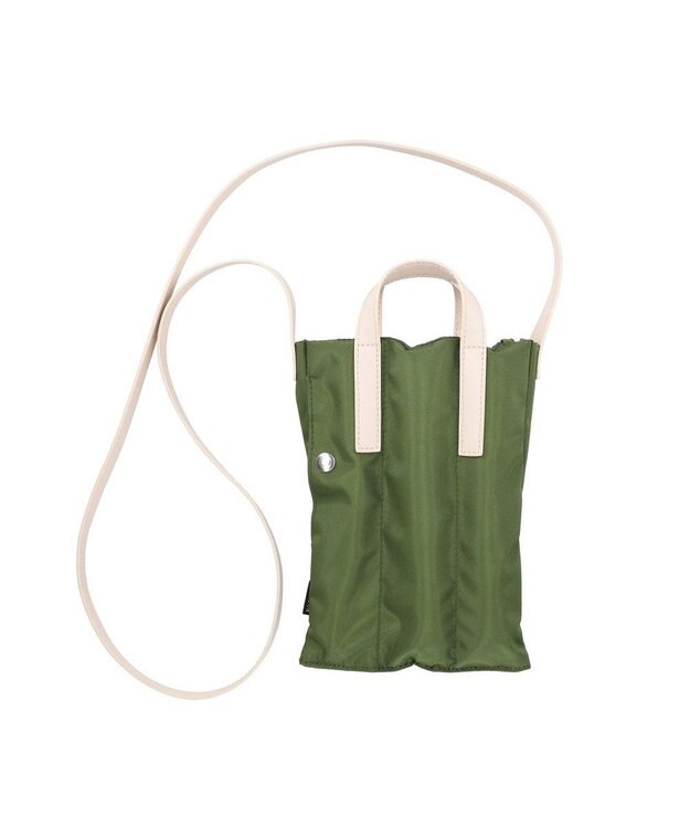 ROOTOTE 0663【直営店限定:ミニショルダー】ベビールー.3Dバッファ-A 01：カーキ