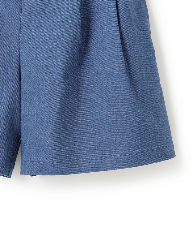 UNFILO 【UNFILO KIDS】デニムキュロット アイスブルー