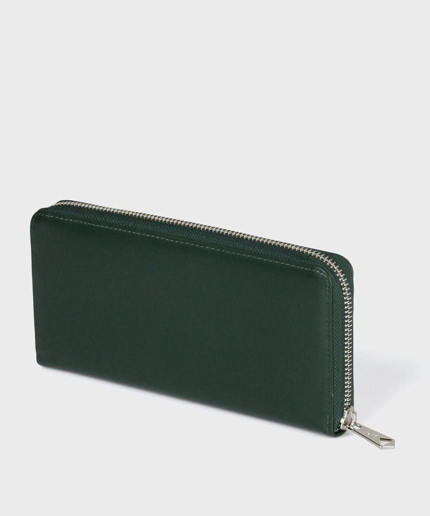 Paul Smith マーケトリーストライプラビット 長財布 ダークグリーン