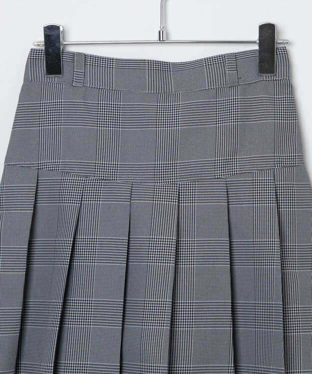 WEGO 【SCHOOLITEM】プリーツスカパン グレーチェック1