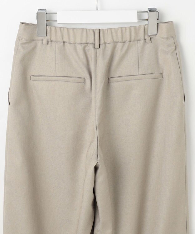 J.PRESS LADIES L 【セットアップ対応・洗える・UV加工・吸水速乾】OXIJEWELストレッチ ストレート パンツ ベージュ系