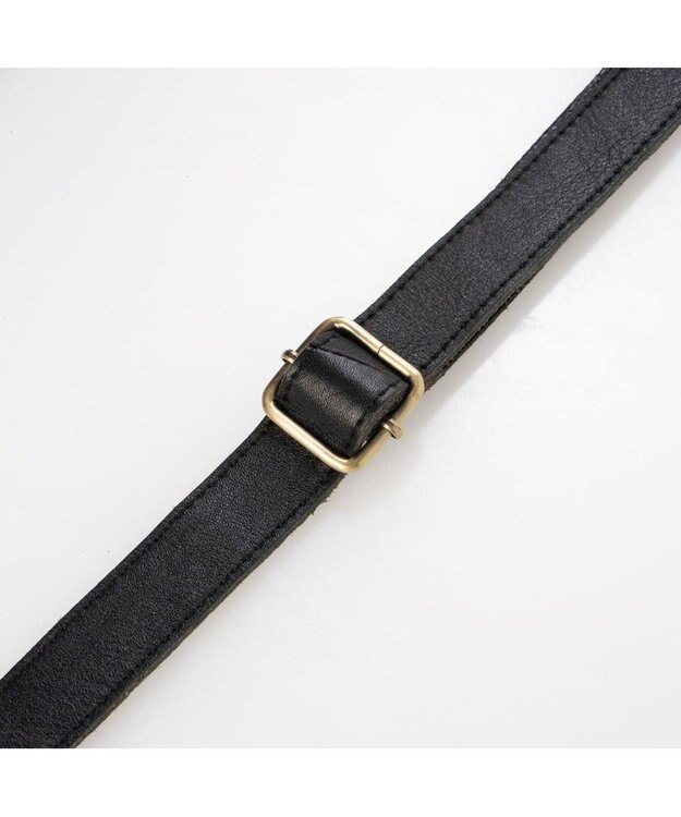 UNBILLION アトランタ ATLANTA / 牛革メッシュバケツショルダー ブラック