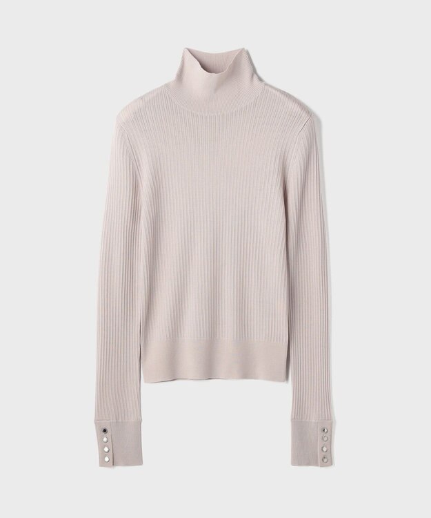 GRACE CONTINENTAL ウールハイゲージニットトップ ベージュ