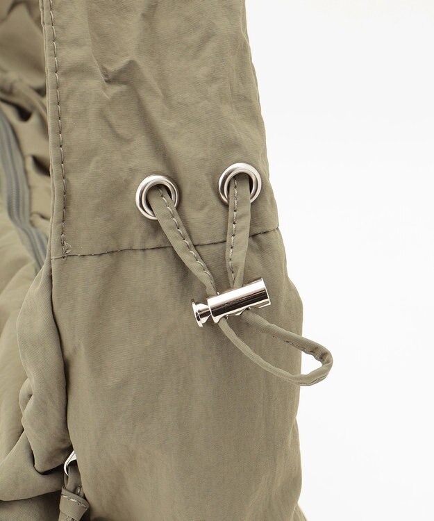 LA BAGAGERIE 【maison vert】 【軽量/多収納】ギャザーワンショルダー Large カーキ