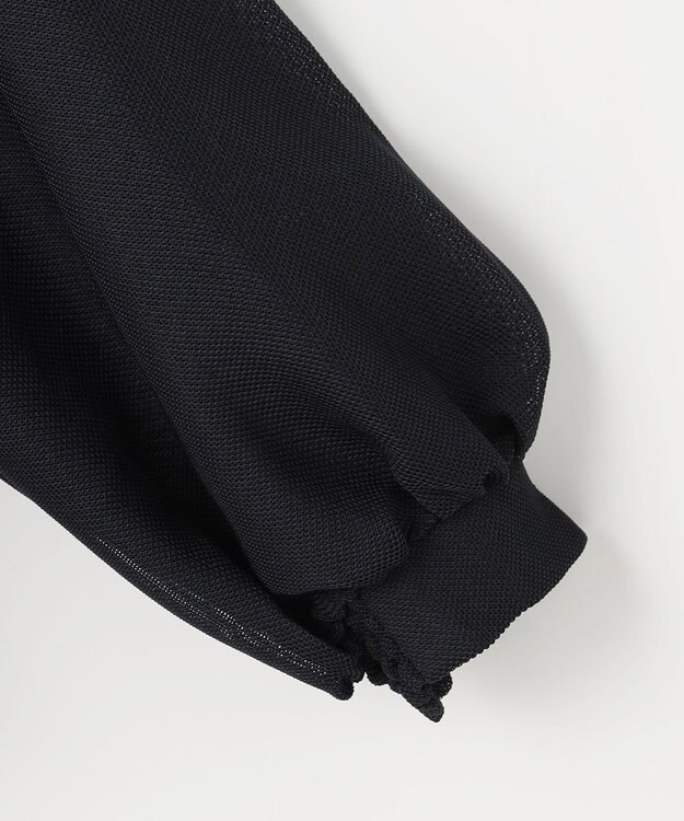 ANY L メッシュブルゾン ブラック