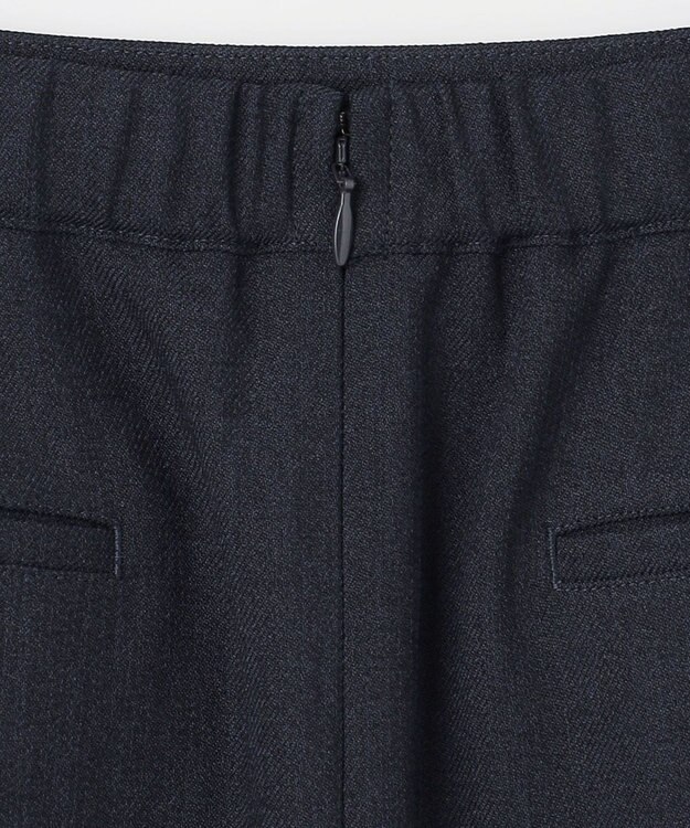 J.PRESS LADIES L Shineシャンブレーツイル スカート ネイビー系