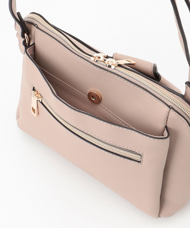 LA BAGAGERIE 【maison vert】【多収納】リボンショルダー ベージュ